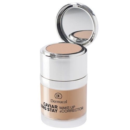 Dermacol Caviar Long Stay & Make-Up Corrector - Long lasting make-up with extracts of caviar and advanced corrector 30 ml 2 Fair