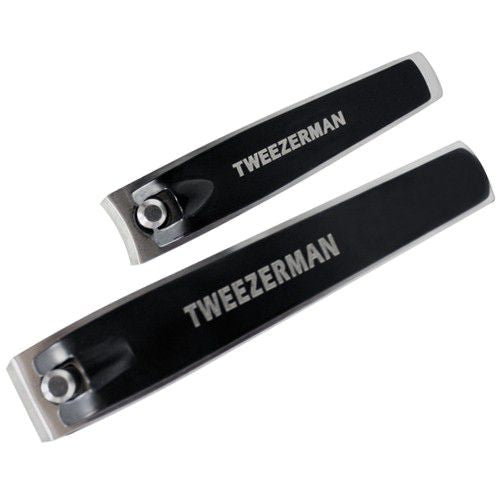 Tweezerman Stainless Steel Nail Clipper Set - Set 2 on nails and toes